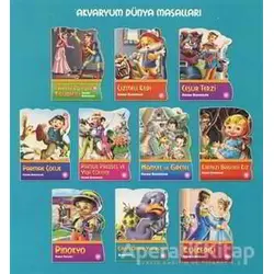 Dünya Masalları (Şekilli Kesim) 10 Kitap - Akvaryum Yayınevi