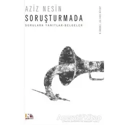Soruşturmada - Aziz Nesin - Nesin Yayınevi