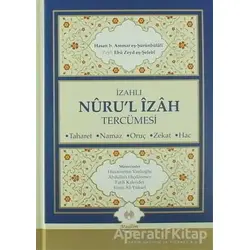 İzahlı Nurul İzah Tercümesi - Zeyl Ebu Zeyd eş-Şelebi - Muallim Neşriyat