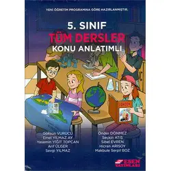 Esen 5.Sınıf Tüm Dersler Konu Anlatımlı