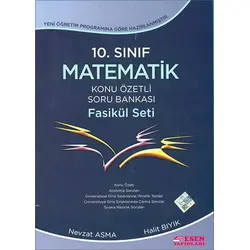 Esen 10.Sınıf Matematik Konu Özeti Soru Bankası Fasikül Seti
