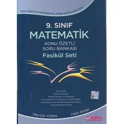 Esen 9.Sınıf Matematik Konu Özetli Soru Bankası Fasikül Seti
