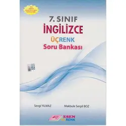 Esen 7.Sınıf İngilizce Üçrenk Soru Bankası