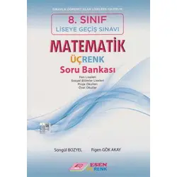 Esen 8.Sınıf LGS Matematik Üçrenk Soru Bankası