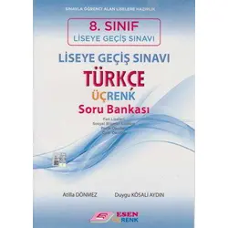 Esen 8.Sınıf LGS Türkçe Üçrenk Soru Bankası