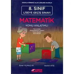 Esen LGS 8.Sınıf Matematik Konu Anlatımlı (Kampanyalı)