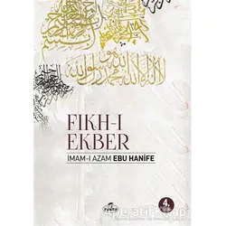 Fıkh-ı Ekber - İmam-ı Azam Ebu Hanife - Ravza Yayınları