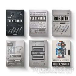 Robotik ve Elektronik Eğitim Seti (6 Kitap Takım) - Devrim Çamoğlu - Dikeyeksen Yayın Dağıtım