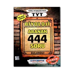 TYT Biyoloji Aranan 444 Soru Bankası Sistematik Yayınları
