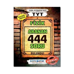 TYT Fizik Aranan 444 Soru Bankası Sistematik Yayınları