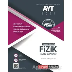 AYT 2021 Tamamı Çözümlü Fizik Soru Bankası - Kolektif - Pegem Akademi Yayıncılık