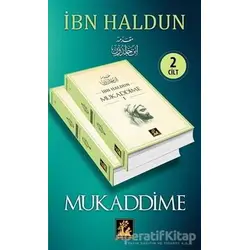Mukaddime (2 Cilt Takım) - İbn-i Haldun - İlgi Kültür Sanat Yayınları