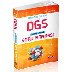 DGS Cevaplı Çözümlü Soru Bankası Data Yayınları
