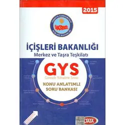 GYS İçişleri Bakanlığı Merkez ve Taşra Teşkilatı Data Yayınları