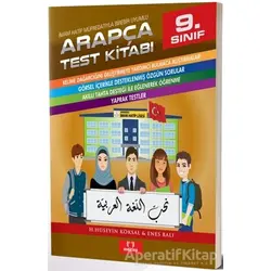 9. Sınıf İmam Hatip Müfredatıyla Birebir Uyumlu Arapça Test Kitabı - Enes Balı - Mektep Yayınları