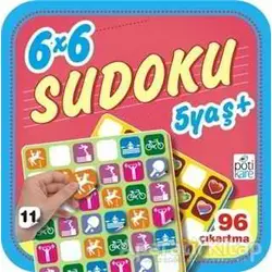 6x6 Sudoku (11) - Kolektif - Pötikare Yayıncılık