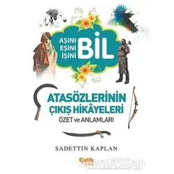 Atasözlerinin Çıkış Hikayeleri - Sadettin Kaplan - Çelik Yayınevi
