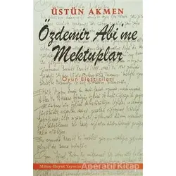 Özdemir Abime Mektuplar - Üstün Akmen - Mitos Boyut Yayınları