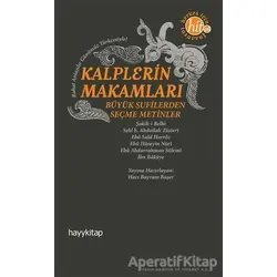 Kalplerin Makamları - Sehl b. Abdullah Tüsteri - Hayykitap