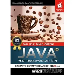 Yeni Başlayanlar İçin Java 10 - Mehmet Kirazlı - Kodlab Yayın Dağıtım