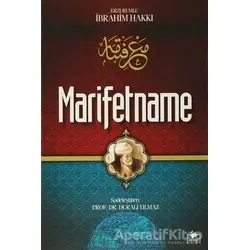 Marifetname Ciltli - Erzurumlu İbrahim Hakkı Hazretleri - Merve Yayınları