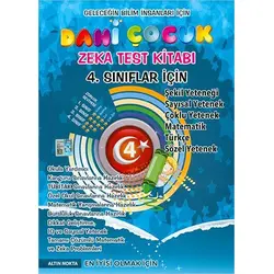 Altın Nokta 4.Sınıf Dahi Çocuk Bilsem Kanguru Olimpiyat Zeka Kitabı
