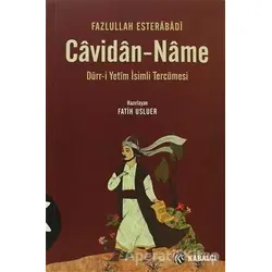 Cavidan-Name - Fazlullah Esterabadi - Kabalcı Yayınevi