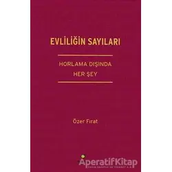 Evliliğin Sayıları - Özer Fırat - ELMA Yayınevi