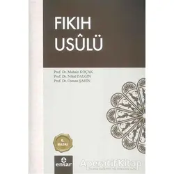 Fıkıh Usulü - Nihat Dalgın - Ensar Neşriyat