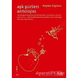 Aşk Şiirleri Antolojisi - Haydar Ergülen - Kırmızı Kedi Yayınevi