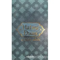 Hatme Duası ve Tövbe Adabı - Kolektif - Hacegan Yayıncılık