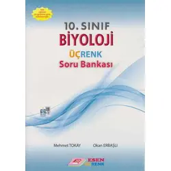Esen 10.Sınıf Biyoloji Üçrenk Soru Bankası (Kampanyalı)