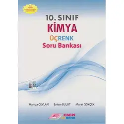 Esen 10.Sınıf Kimya Üçrenk Soru Bankası (Kampanyalı)