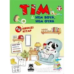 Tim İle Hem Boya Hem Oyna (Kırmızı Kitap) - Matt Wolf - Marsık Kitap