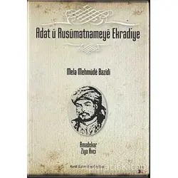 Adat u Rusümatnameye Ekradiye - Mela Mehmude Bayezidi - Lis Basın Yayın