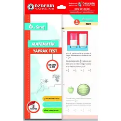 Özdebir 6.Sınıf Matematik Poşet Yaprak Test