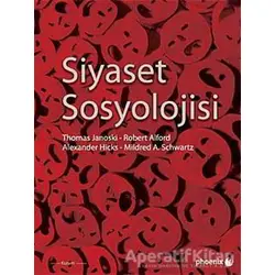 Siyaset Sosyolojisi - Alexander Hicks - Phoenix Yayınevi