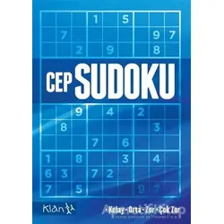 Cep Sudoku - Mehmet Şensoy - Klan Yayınları