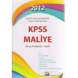 2012 KPSS Maliye Konu Anlatımlı - Testli - Mehmet Yüce - Siyasal Kitabevi