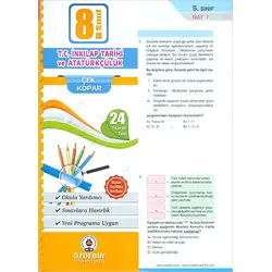 Özdebir 8.Sınıf İnkılap Tarihi Yaprak Test