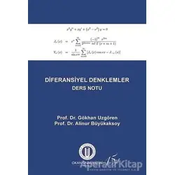 Diferansiyel Denklemler Ders Notu - Gökhan Uzgören - Okan Üniversitesi Kitapları