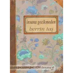 İnsana Gecikmeden - Berrin Taş - İnsancıl Yayınları