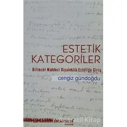 Estetik Kategoriler - Cengiz Gündoğdu - İnsancıl Yayınları