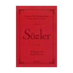 Sözler - Bediüzzaman Said-i Nursi - Söz Basım Yayın