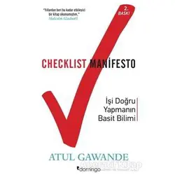Checklist Manifesto - Atul Gawande - Domingo Yayınevi