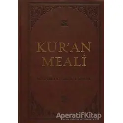 Kuran Meali - Mehmed Akif Ersoy - Mahya Yayınları