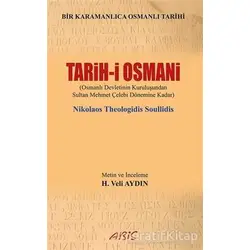 Tarih-i Osmani - Nikolaos Theologidis Soullidis - Abis Yayıncılık