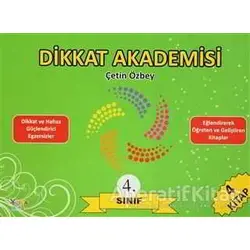 Dikkat Akademisi 4. Sınıf Seti (4 Kitap) - Kolektif - Yuka Kids