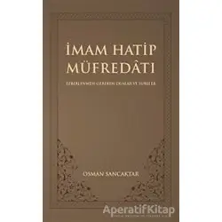 İmam Hatip Müfredatı (Cep Boy) - Osman Sancaktar - Kitap Dostu Yayınları