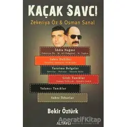 Kaçak Savcı - Bekir Öztürk - Altaylı Yayınları